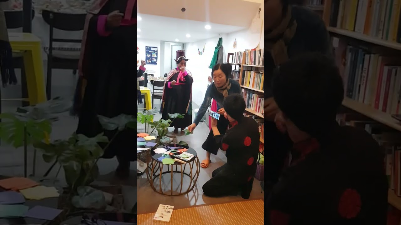라다크 mama들의  전통춤