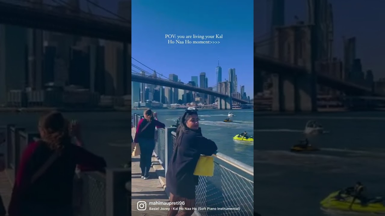 Kal Ho Naa Ho Brooklyn location | Brooklyn Bridge Park | New York City | Travel Location| #shorts