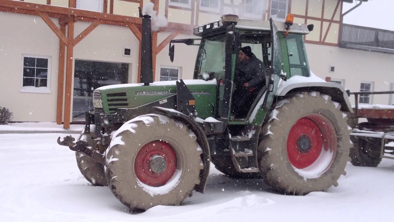 Fend 312 Farmer Cold Start -16°C