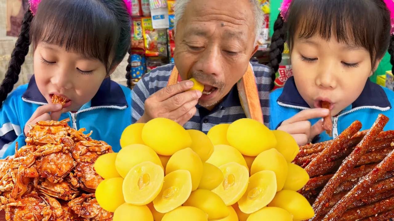 Video đồ ăn vặt Trung Quốc trên Tik Tok丨Những món ăn vặt mà hồi nhỏ mẹ không cho ănEP492