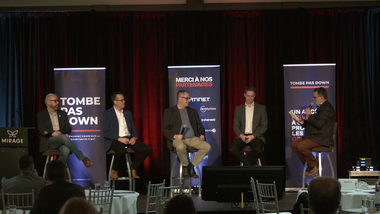 Panel d'experts sur la cybersécurité