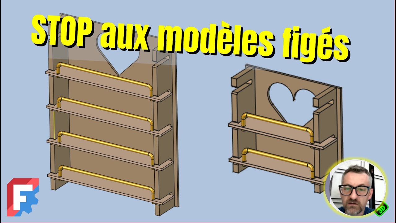 FreeCAD : Maîtriser le Paramétrique (Étude de cas complète : Étagère à épices)