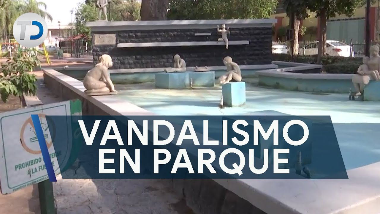 Reportan vandalismo en 'Parque Victoria' de Lerdo