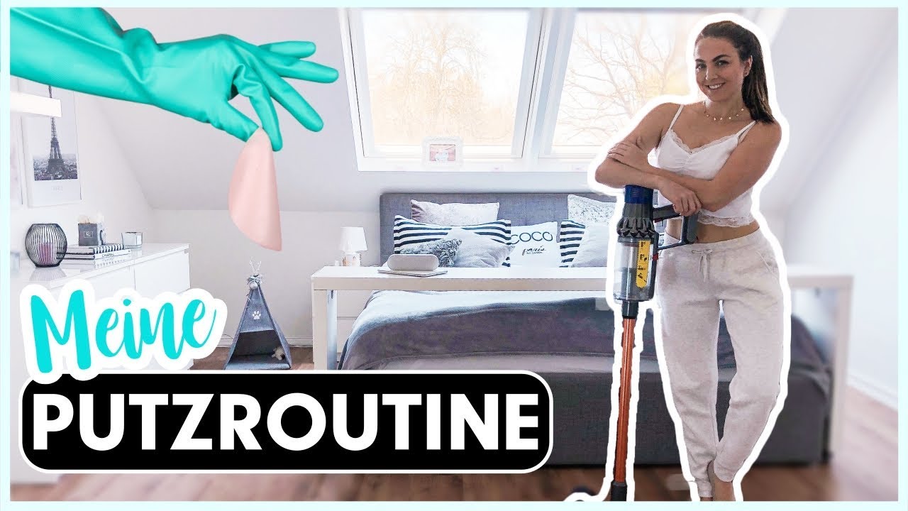 Meine PUTZROUTINE ✨🧼  Wohnung aufr&auml;umen und putzen | Schicki Micki
