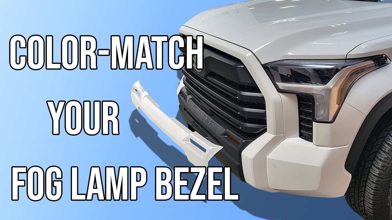 2022+ Toyota Tundra Fog Lamp Bezel Install for Ecoological Shellz