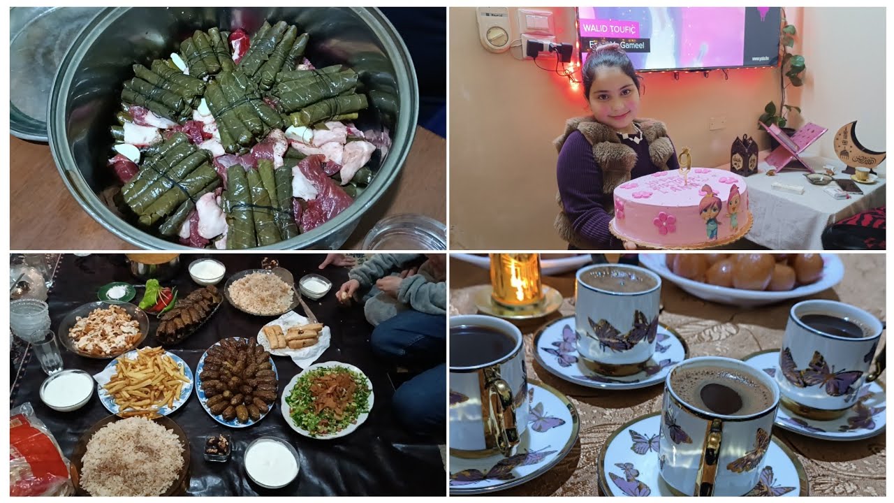 أجواء رمضان بحلب/البناية يلي وقعت بالأشرفية/تسوق /عيد ميلاد لانا💜