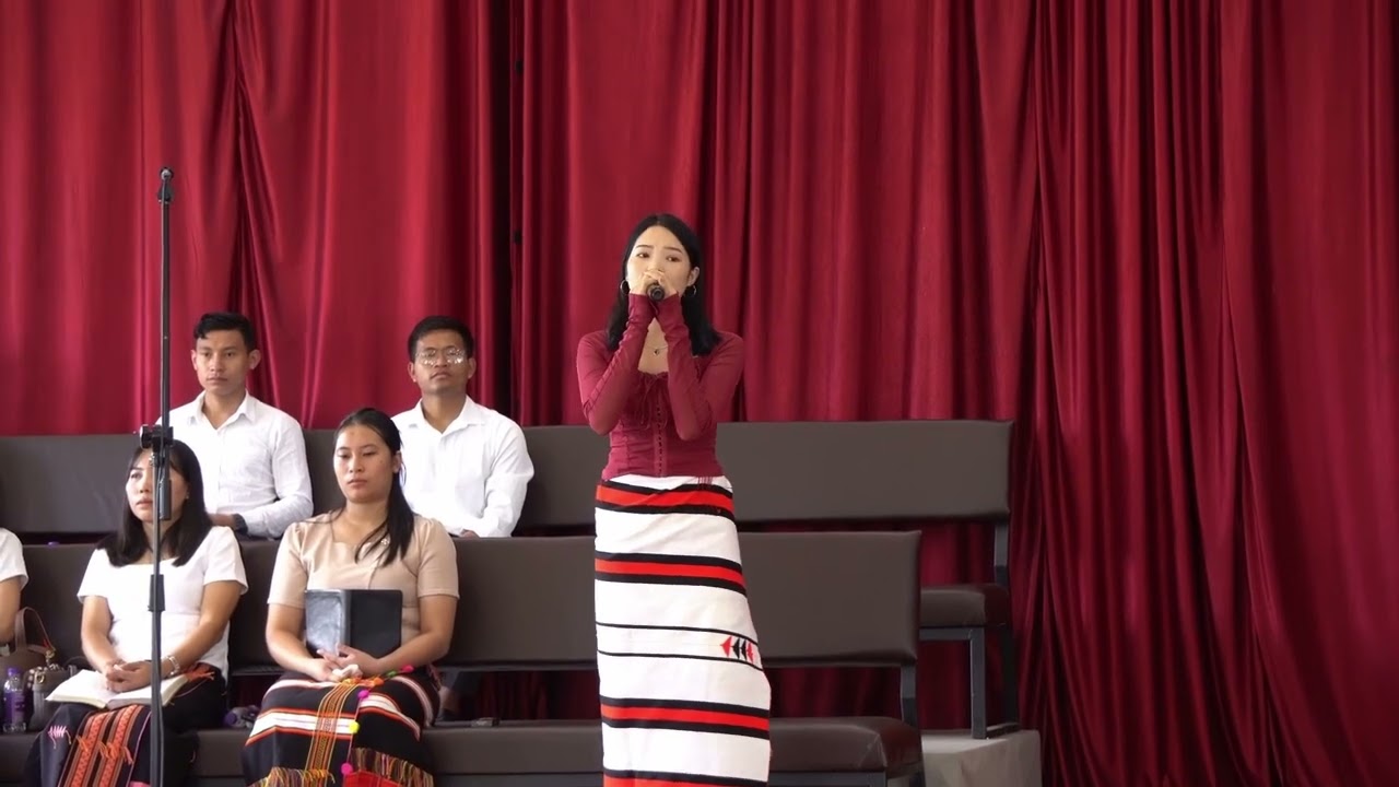  Zian ni ATHIULA BAM SAAN,/ Cover Song || Miss Gaiduanlu phaomei//Youth Day RBCC CCI 