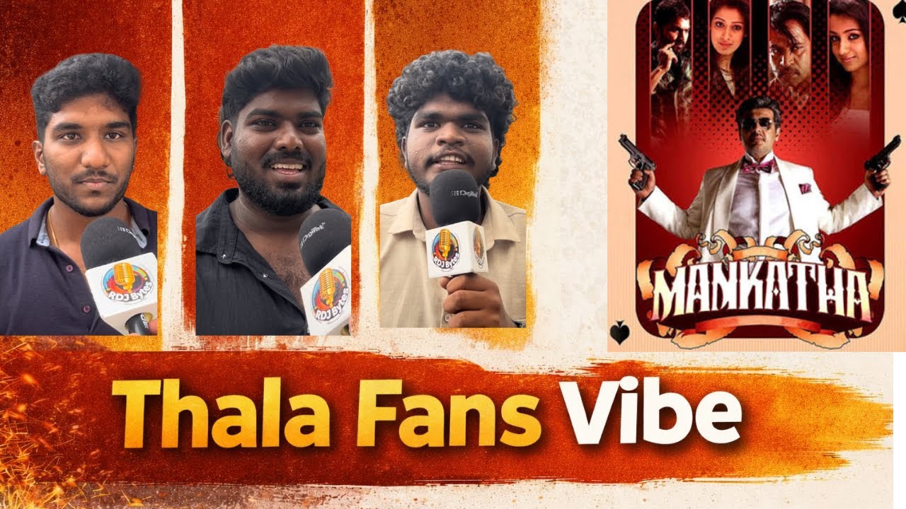 Thala Fans Vibe on Mankatha Rerelease 