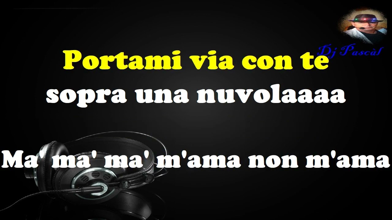 Gianni Dany M'ama non m'ama Karaoke con cori Avi