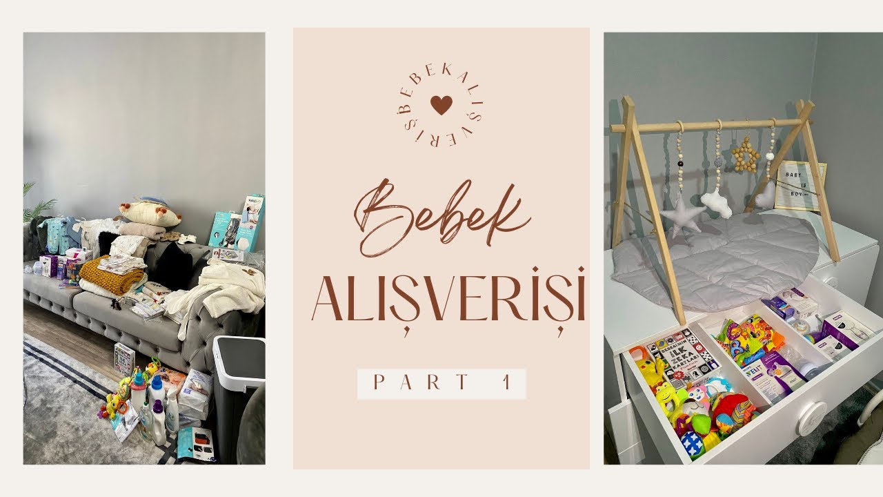 YENİDOĞAN ALIŞVERİŞİ PART1 | BEBEĞİME NELER ALDIM? 🤰🏻|  İLK VİDEOM🌸