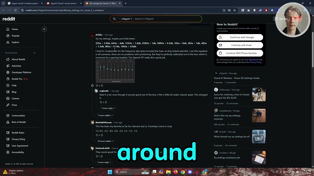HyperX Cloud 3 Best Equalizer Settings