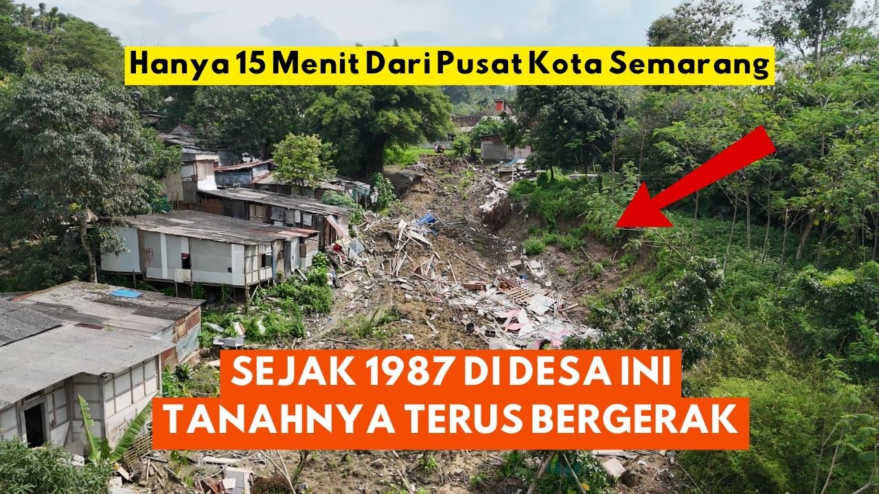 Tanah Bergerak di Deliksari. Dekat dengan Pusat Pemerintahan Tapi Tak Dipedulikan.