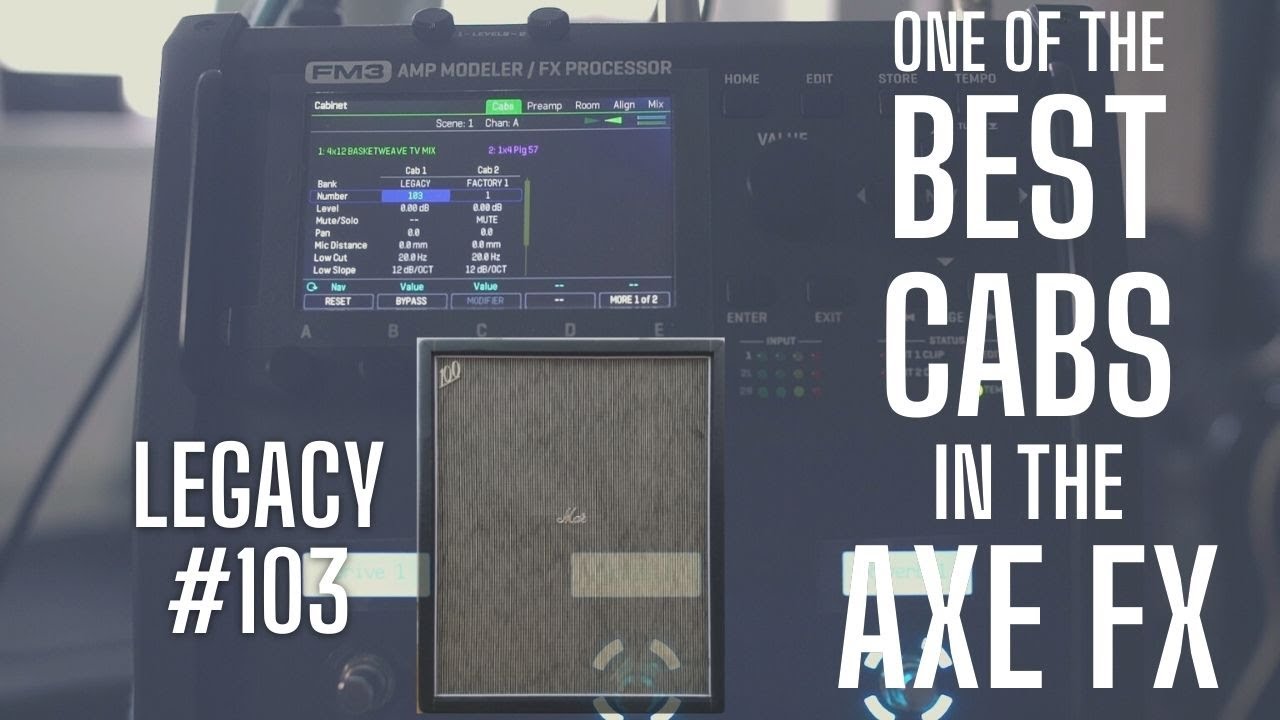 Best Cab in the Axe FX and FM3? [please share your favourites]