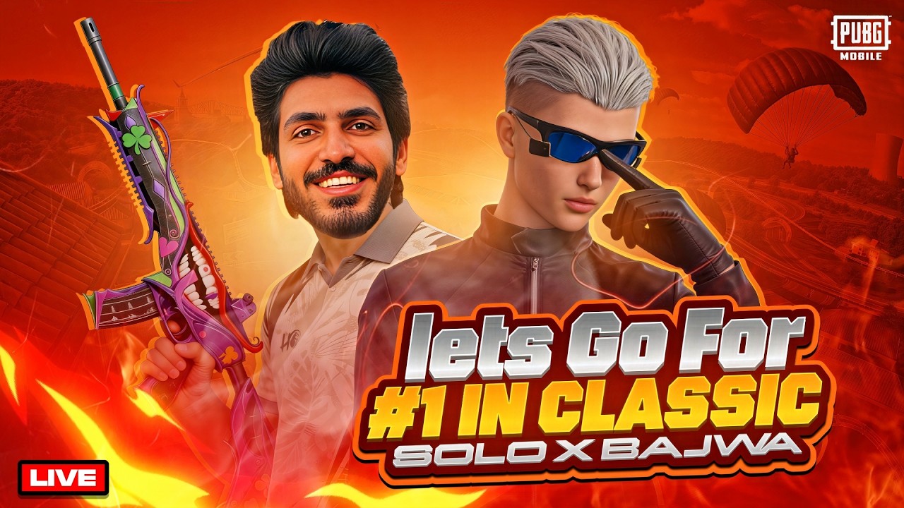 Lets Go For #1 In Classic Rank in 4.3 Update🤩🔥 | CLASSIC GAMEPLAY | PUBG MOBILE | TOP1SOLO IS LIVE