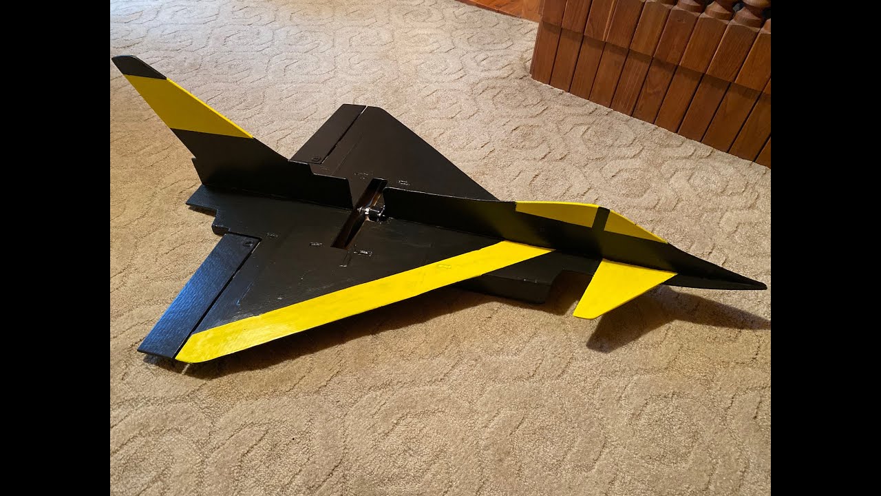 Eurofighter typhoon - foam build - ready for maiden flight