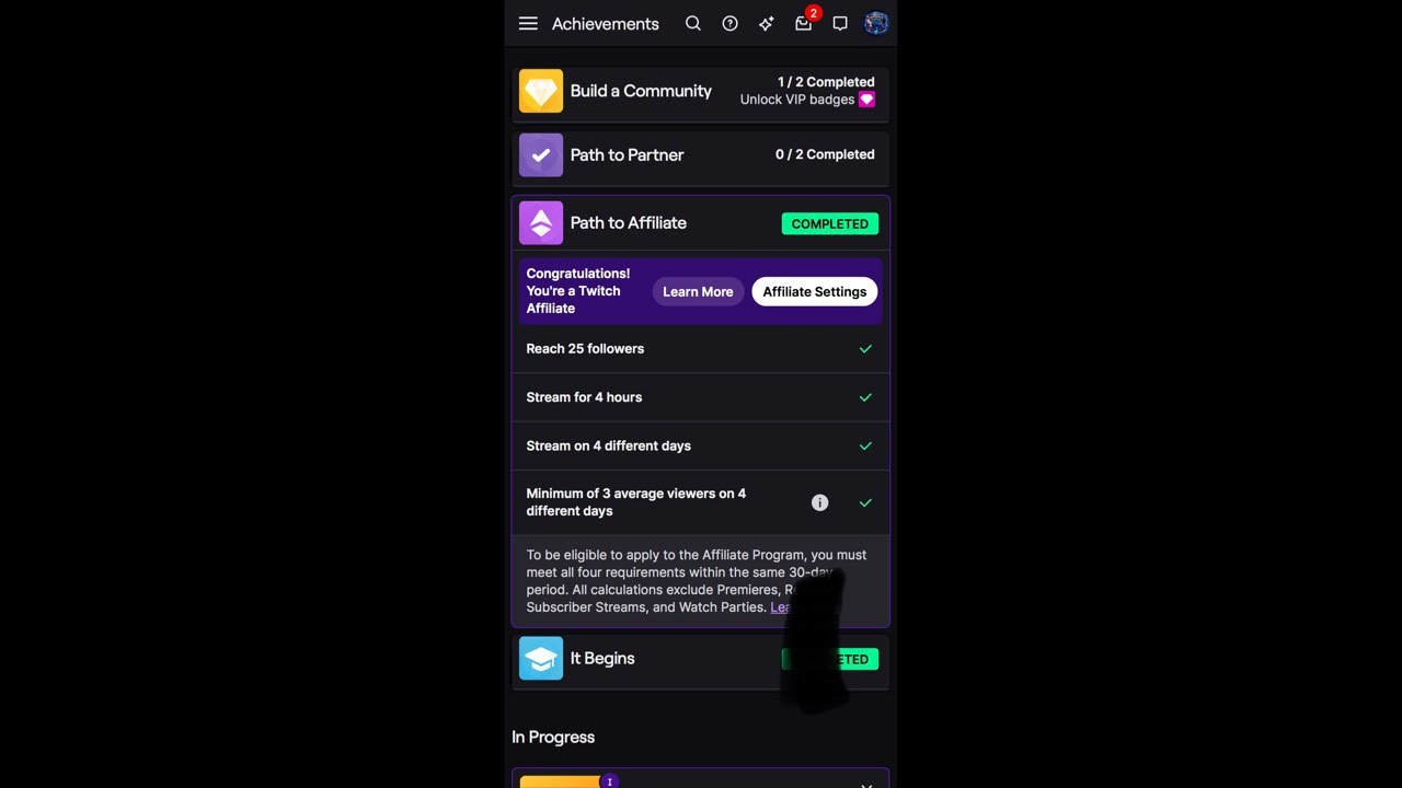 UPTOPTEZ700 MADE AFFILIATE ON TWITCHY