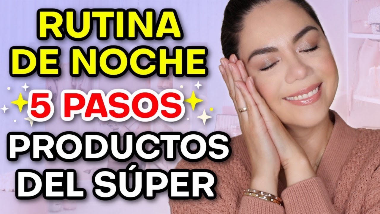 MI RUTINA de NOCHE de 5 PASOS ANTI-MANCHAS y ANTI-EDAD | MARIEBELLE COSMETICS