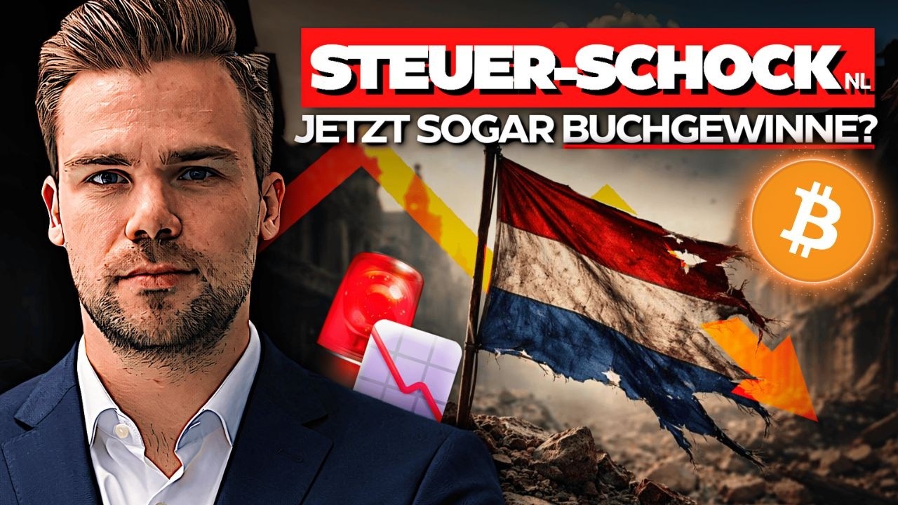 🚨HORROR-NACHRICHTEN aus den Niederlanden: Steuern auf unrealisierte Gewinne ist ein VERBRECHEN!
