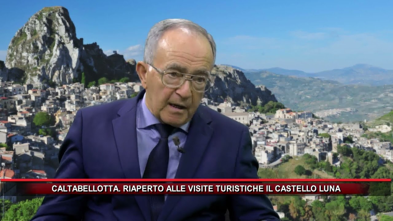 CALTABELLOTTA  RIAPERTO ALLE VISITE TURISTICHE IL CASTELLO LUNA