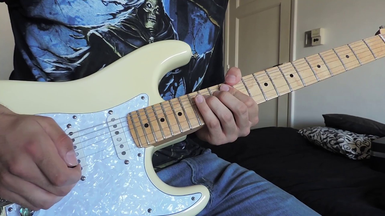 Mujer amante (Rata Blanca) solos cover por César Ambrosini