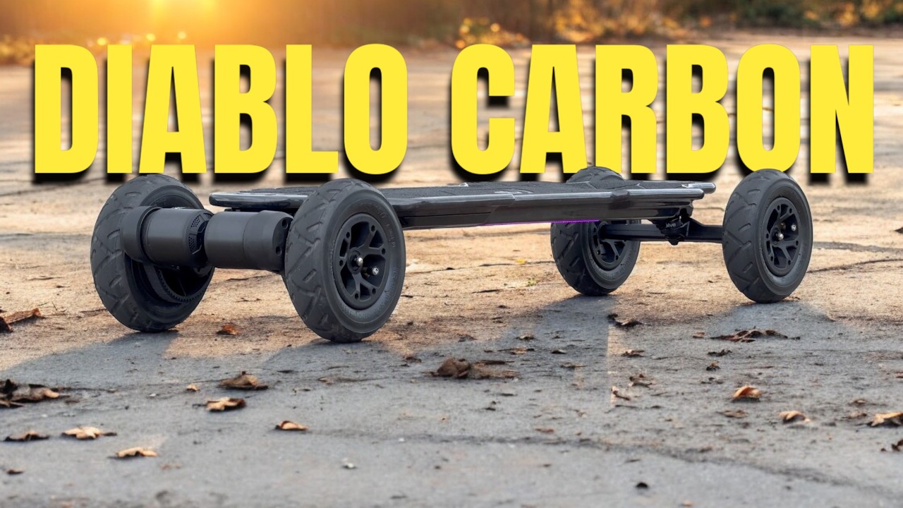 Evolve Diablo Carbon: The Speed Demon of Electric Skateboards