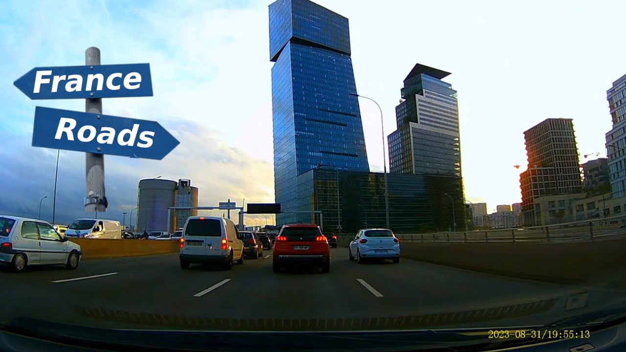 France Roads : From Paris To Gif Sur Yvette - By Car
