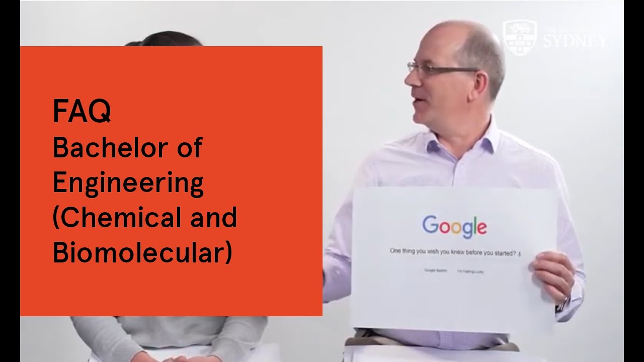 Bachelor of Engineering (Chemical and Biomolecular) - Frequently Asked Questions