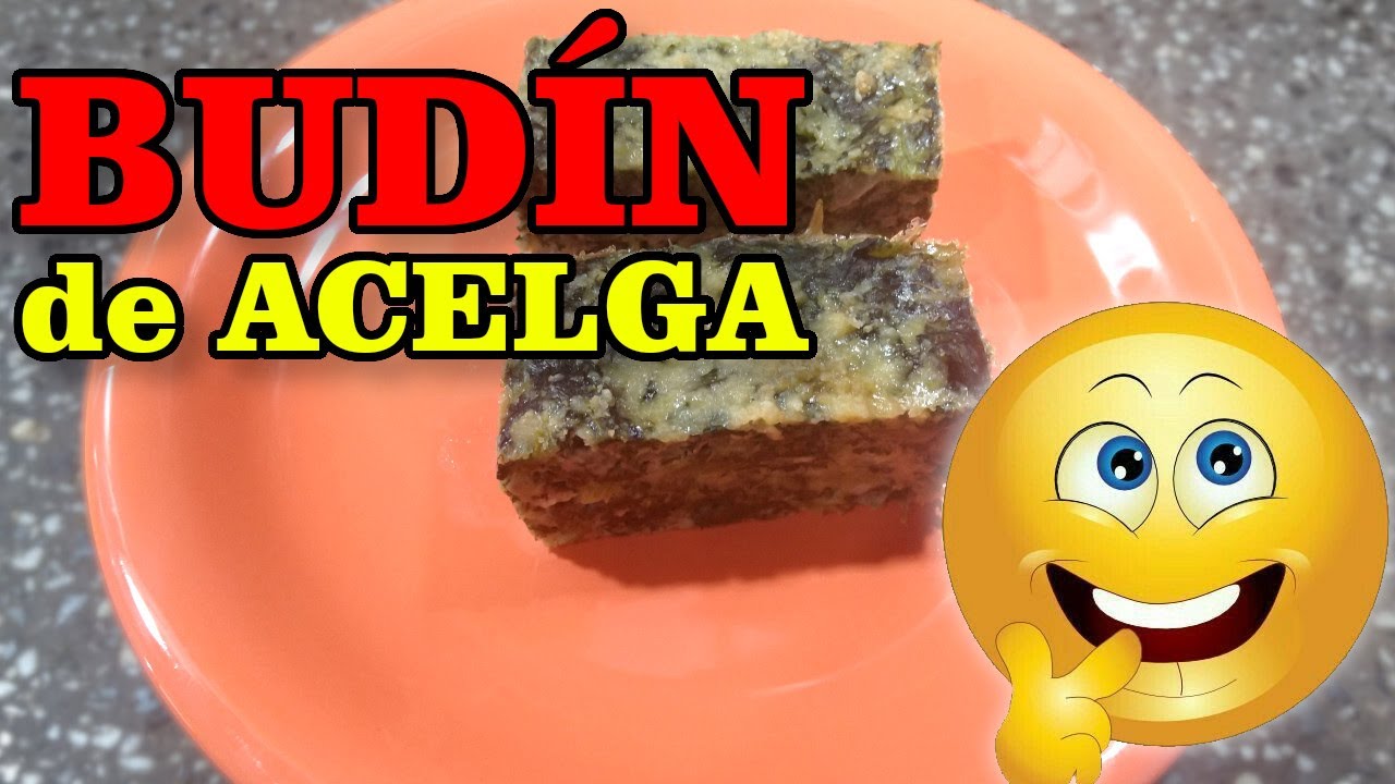 FACIL!! BUDÍN DE ACELGA