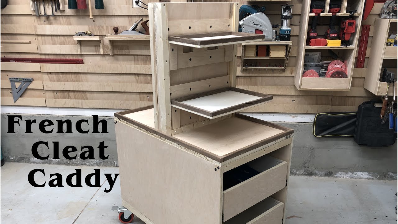French Cleat Caddy // How To - Woodworking