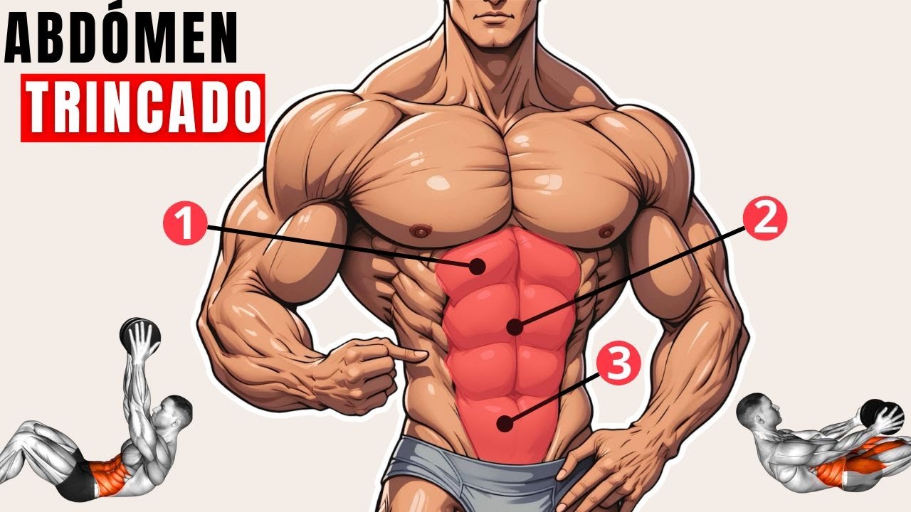 Abdômen Trincado! 7 Exercícios de Abdômen Com Halteres em Casa