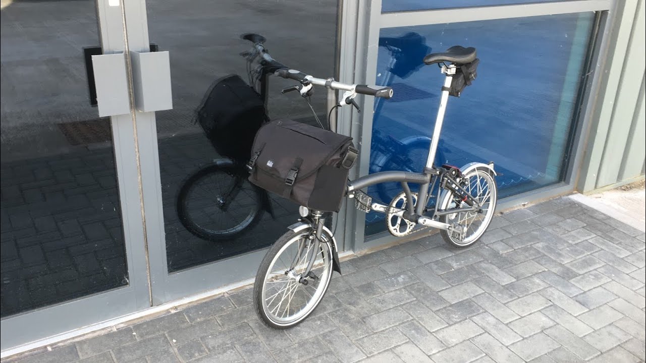 Commute home on a Brompton S3L