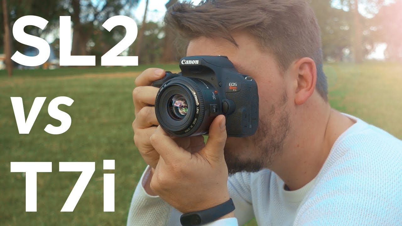 Canon SL2 (200D) vs Canon T7i (800D) - Head to head shootout!