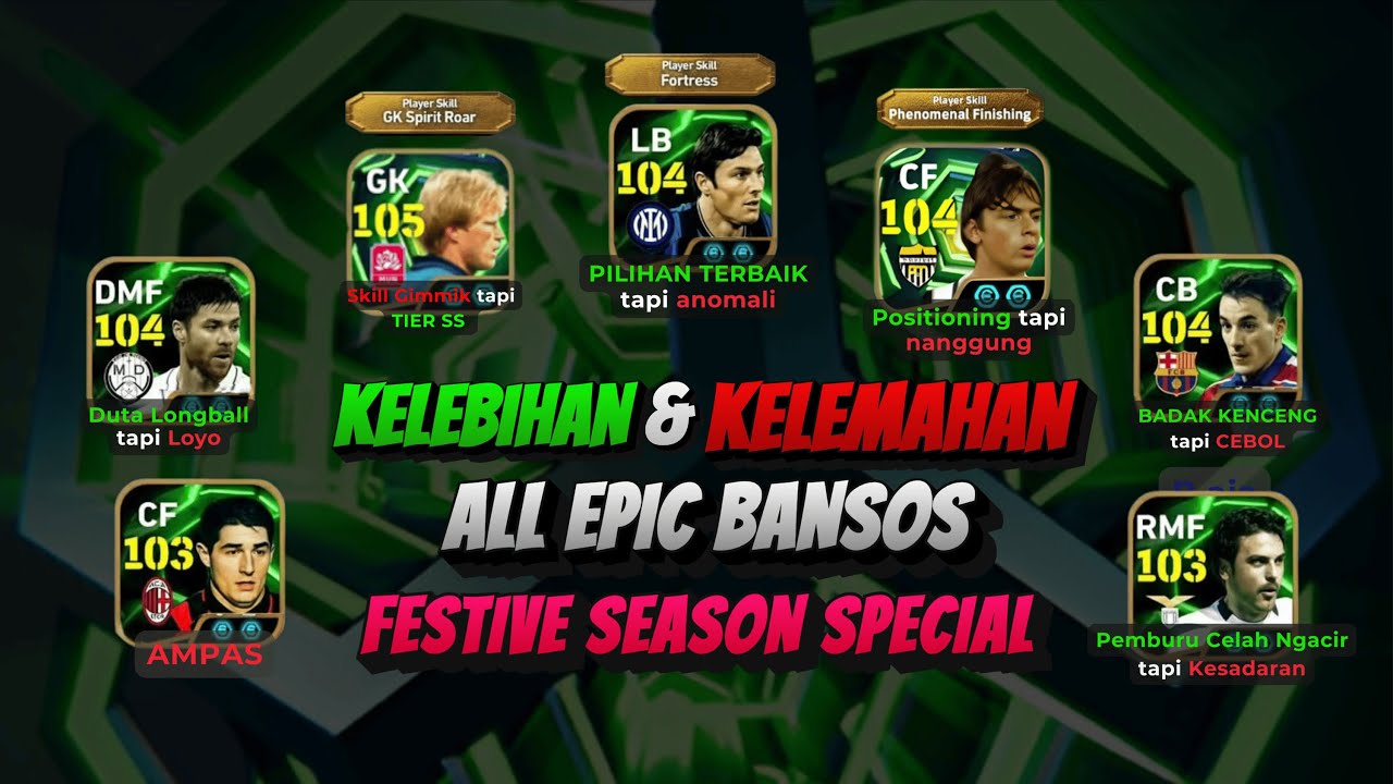 TONTON INI SEBELUM SEBELUM AMBIL EPIC FESTIVE SEASON SPECIAL🤩| REKOMENDASI EPIC GRATIS TERBAIK