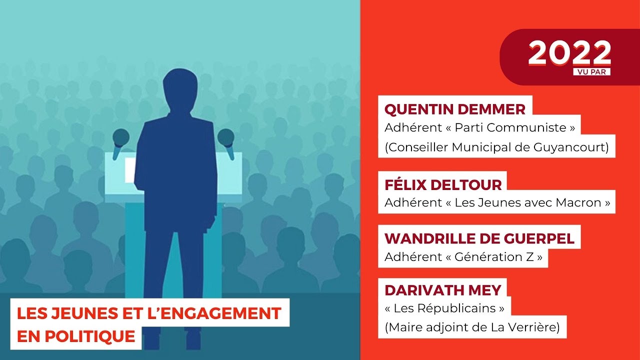 2022 vu par… les jeunes et l’engagement en politique