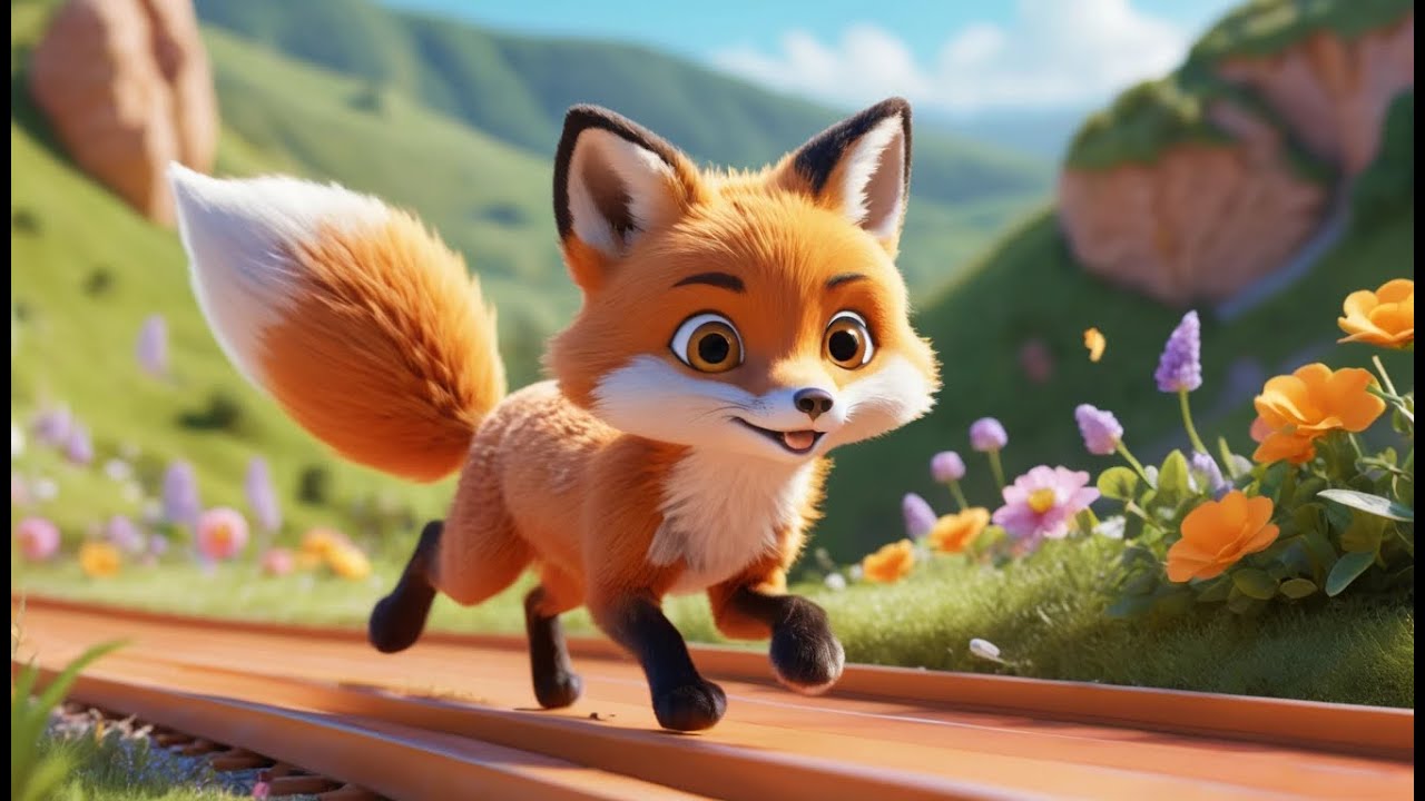 Sonic Mini Fox se deparou com um laço arco-íris | Canções Infantis e Rimas para Crianças