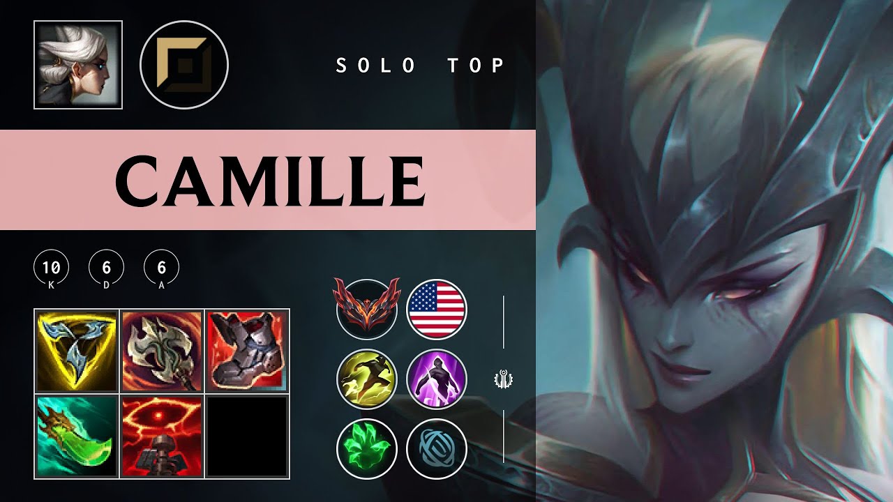 Camille Top vs Gnar - NA Grandmaster Patch 25.24