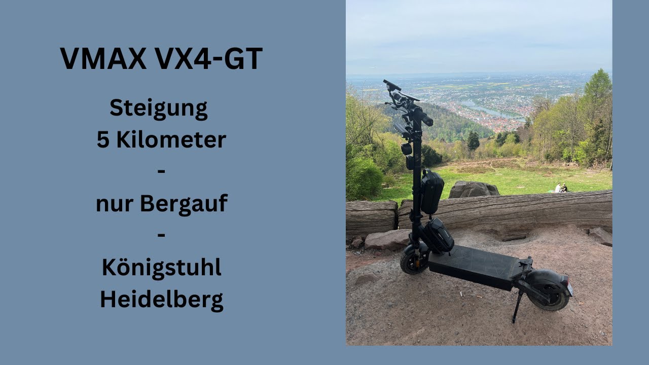VMAX VX4  -  Ausgedehnter Steigungstest
