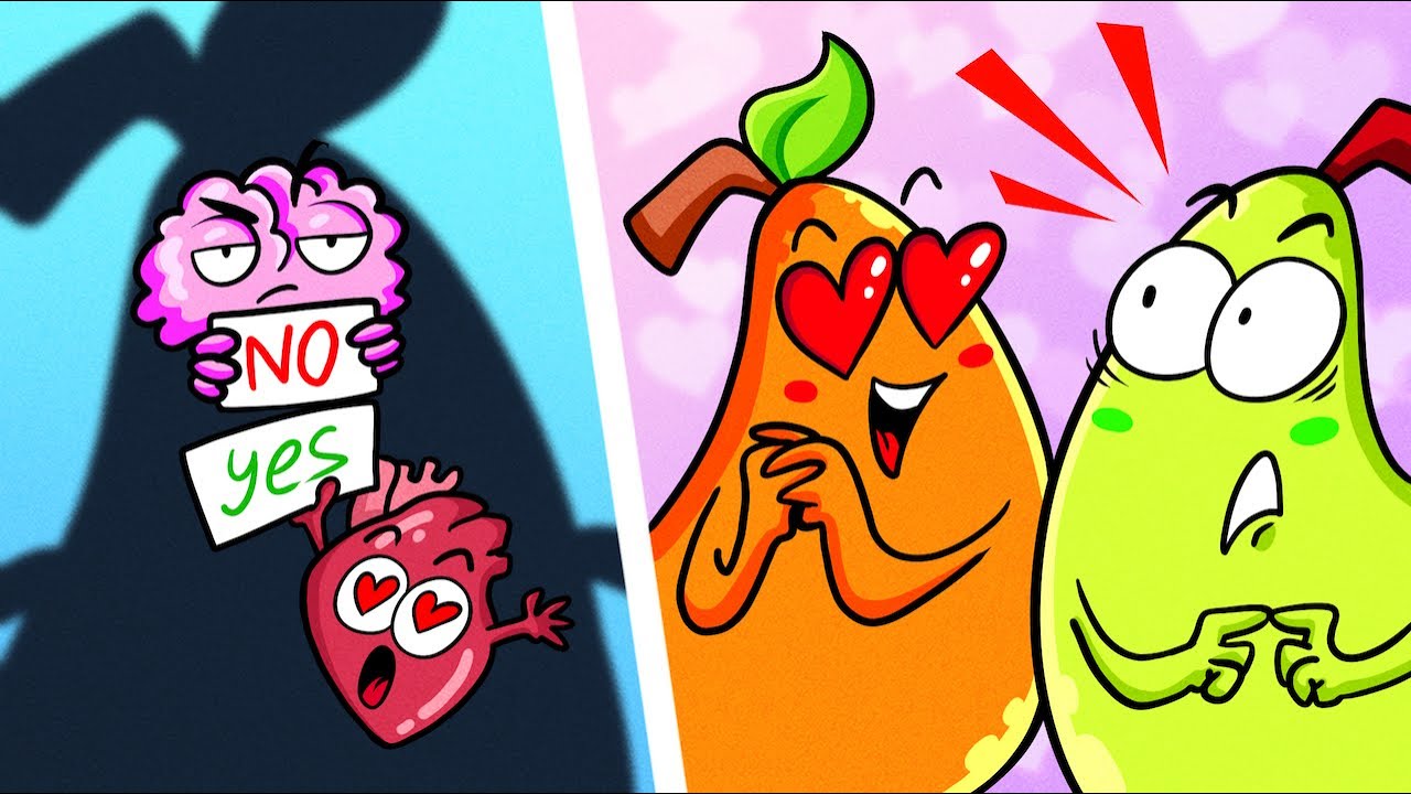 Inside The Fruit Body || Organ Story by Pear Couple