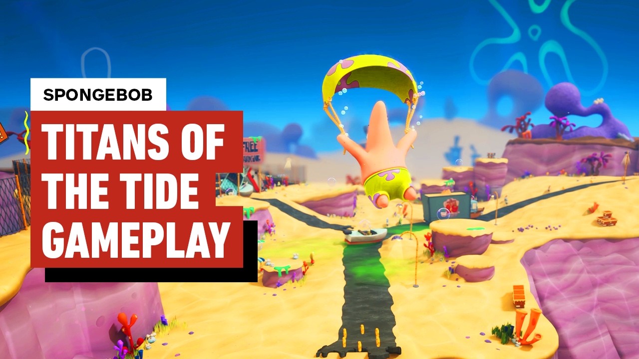 SpongeBob Squarepants: Titans of the Tide Gameplay - The First 17 Minutes
