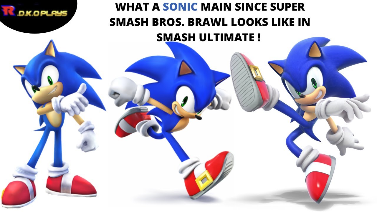 What a Sonic main since Super Smash Bros. Brawl looks like in Smash Ultimate (Montage)