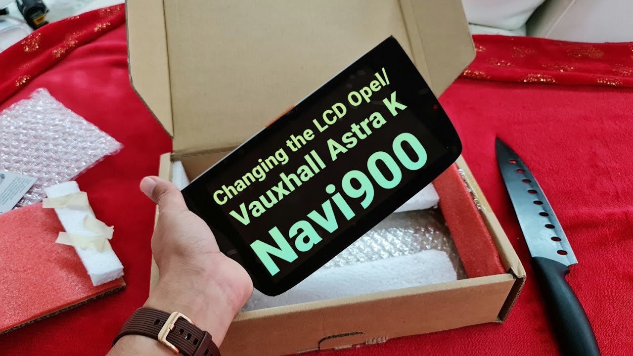 Opel Astra k changing the lcd on navi900