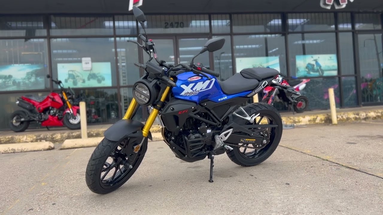 Уличный велосипед VITACCI XMT250 с 6 скоростями и электронным впрыском топлива || Дешёвый и надёж...