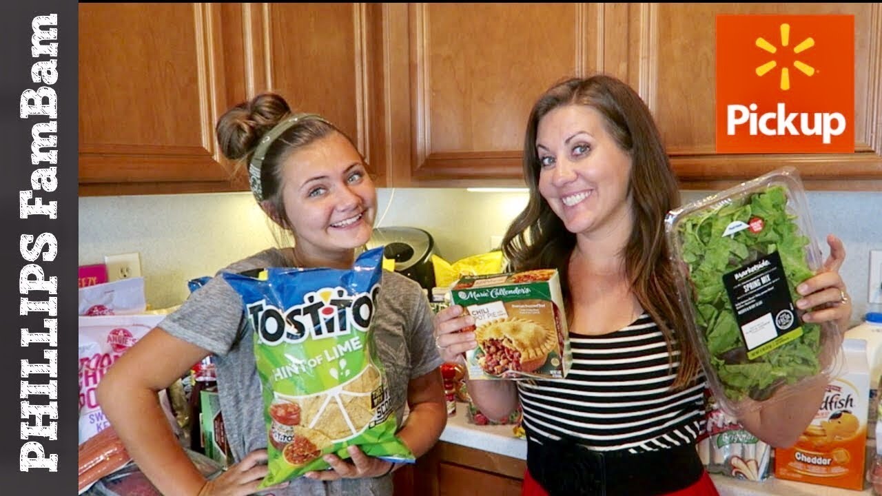 MASSIVE WALMART GROCERY HAUL | ONLINE PICKUP ORDER | PHILLIPS FamBam GROCERY HAUL