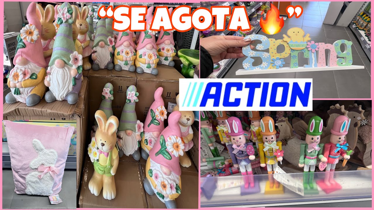 Novedades ACTION DECORACIONES 🌸🐣🐇