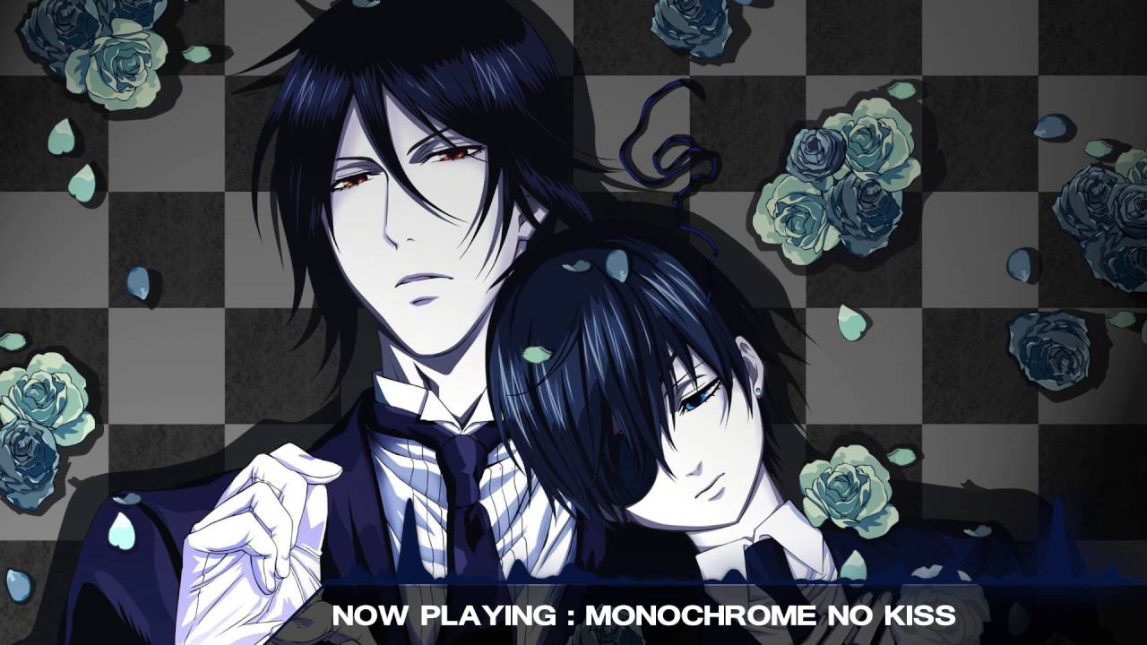 「Nightcore」- Monochrome No Kiss [Kuroshitsuji / Black Butler]