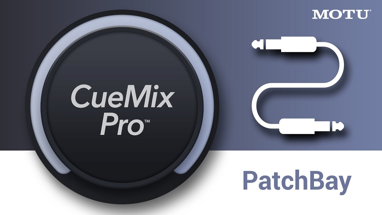CueMix Pro Patchbay: how to make connections