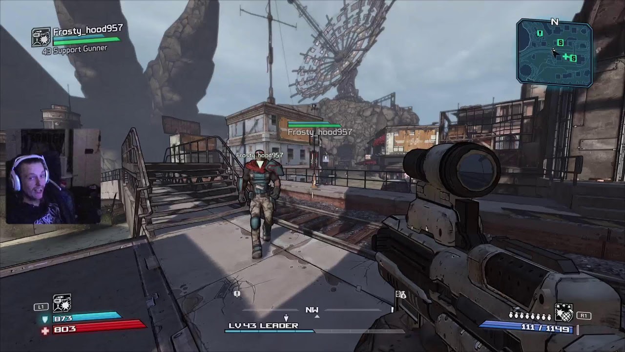 Borderlands 1 full PLAYTHROUGH Part 5 (DLC)