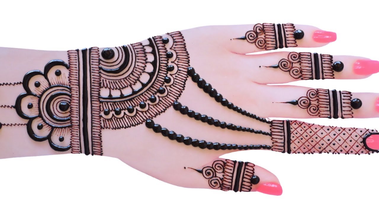 😱🔥easy top Arabic mehndi design-weddingDulhan special 