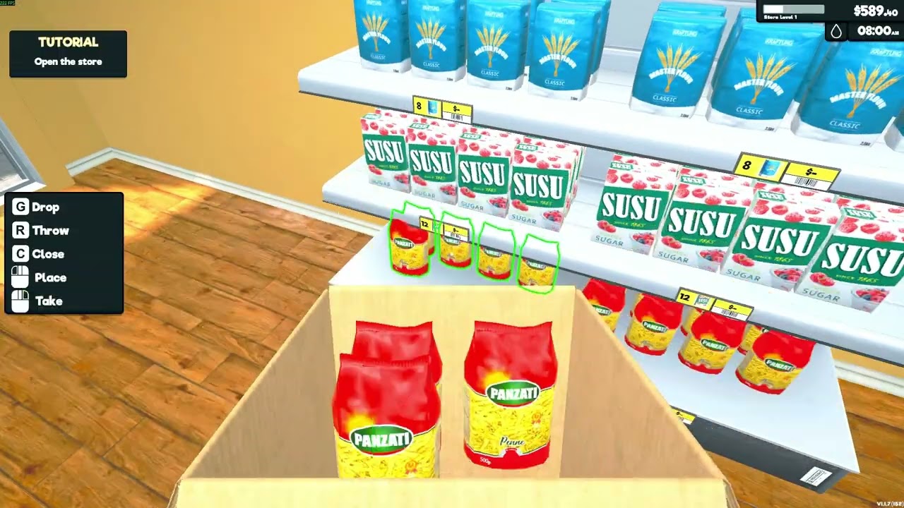 Supermarket simulator | episode 1