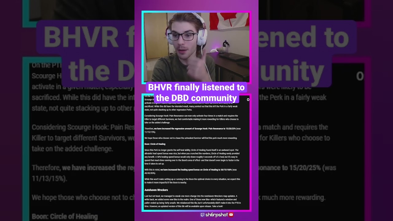 BHVR finally listened to the DBD community